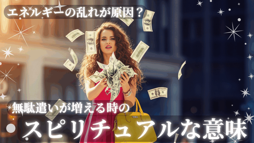 無駄遣いが増える時のスピリチュアルな意味！エネルギーの乱れが原因？