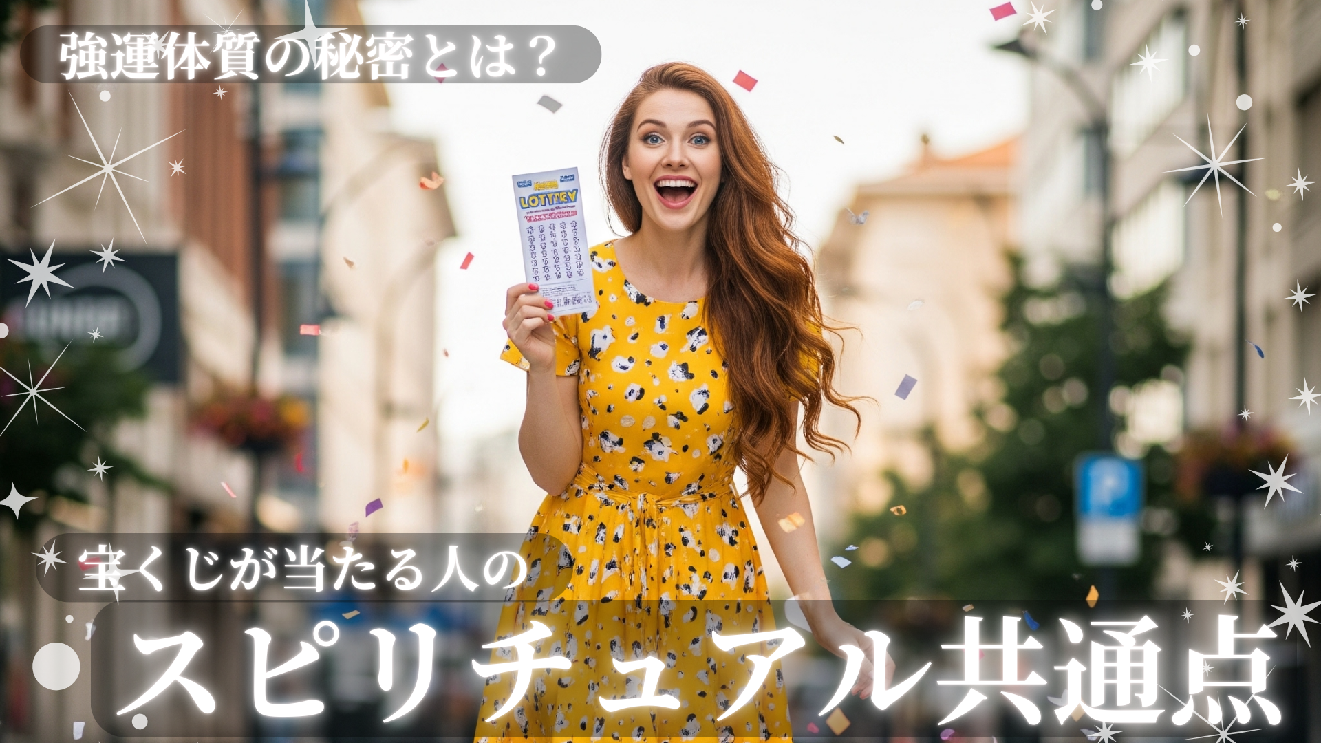 宝くじが当たる人のスピリチュアル共通点！強運体質の秘密とは？