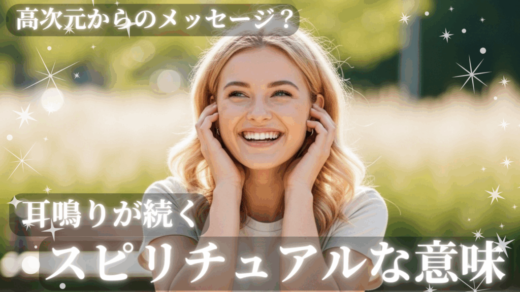 耳鳴りが続くスピリチュアルな意味！高次元からのメッセージ？風の時代の猫ブログ