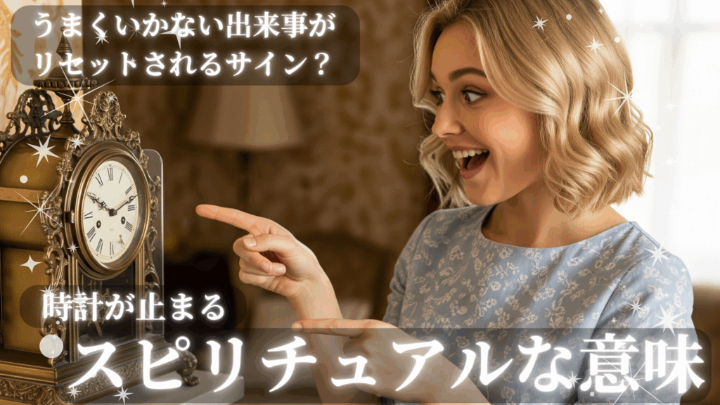 時計が止まるスピリチュアルな意味！うまくいかない出来事がリセットされるサイン？ 風の時代の猫